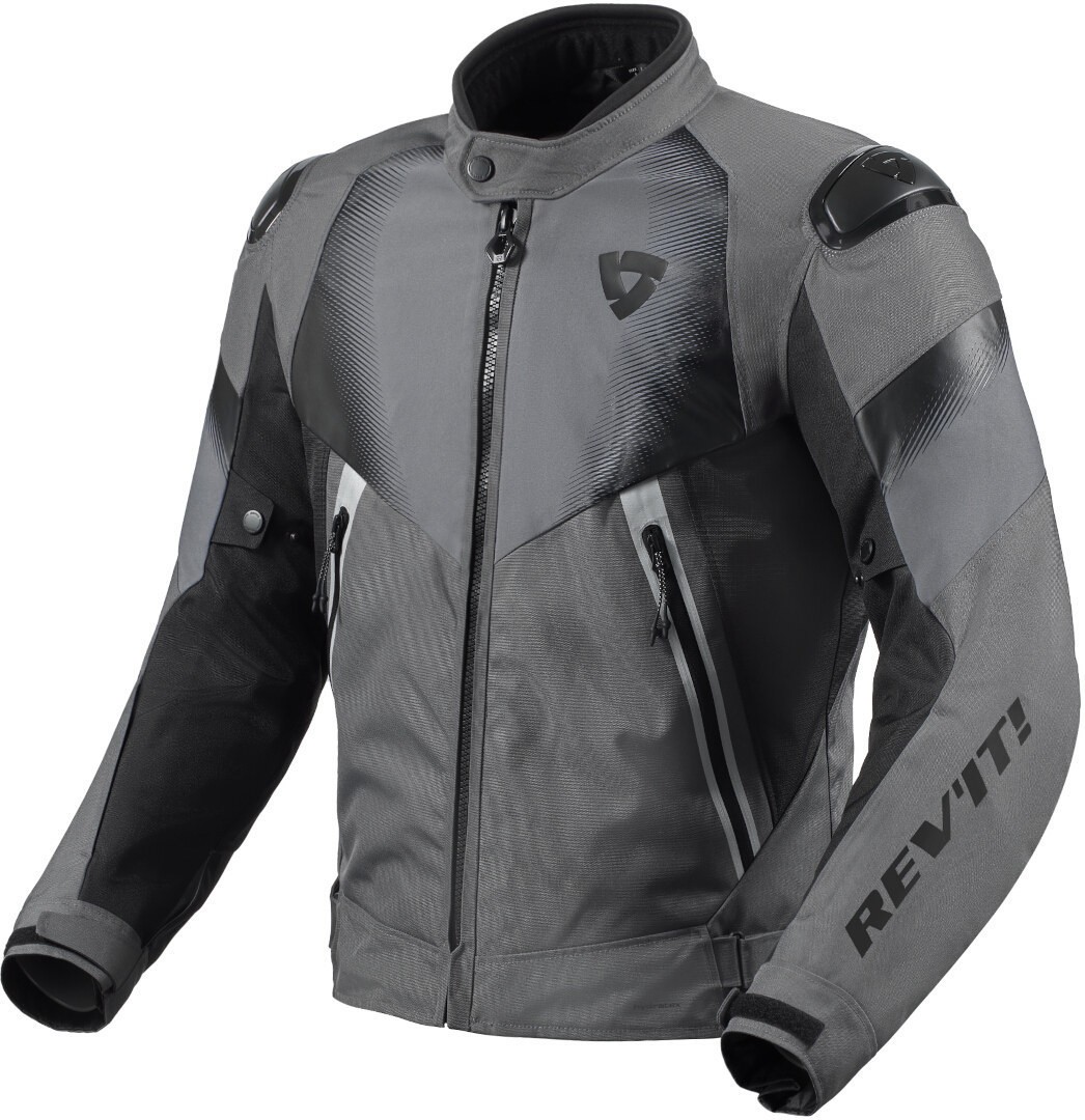 Giacca Revit control h2o Gray Black jacket moto winter