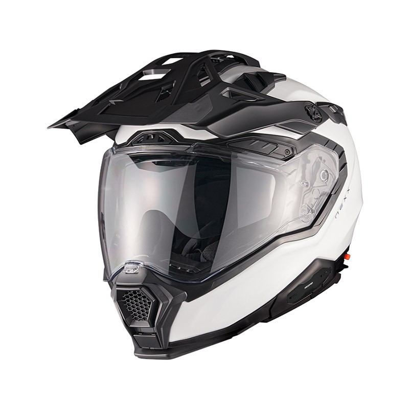 Casco NEXX X.WED 3 BIANCO WHITE integrale moto on off adventure helmet casque