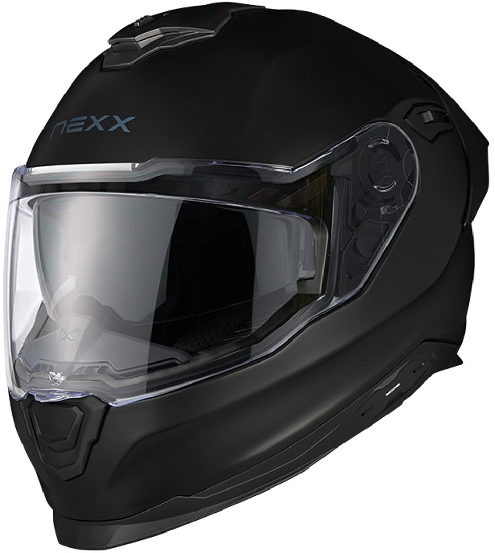 Casco integrale NEXX Y.100R NERO OPACO BLACK MAT helmet casque