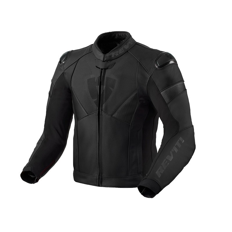 Giacca pelle Revit Argon 2 Black Antracite jacket leather