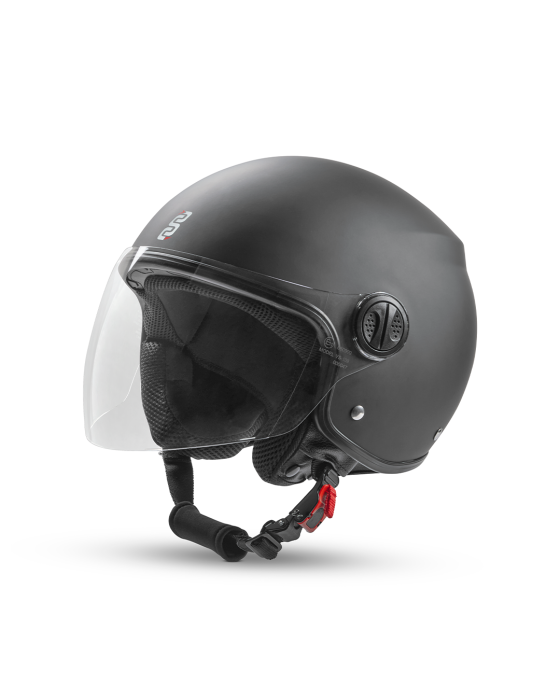Casco Jet OJ Aria Black Matt helmet casque