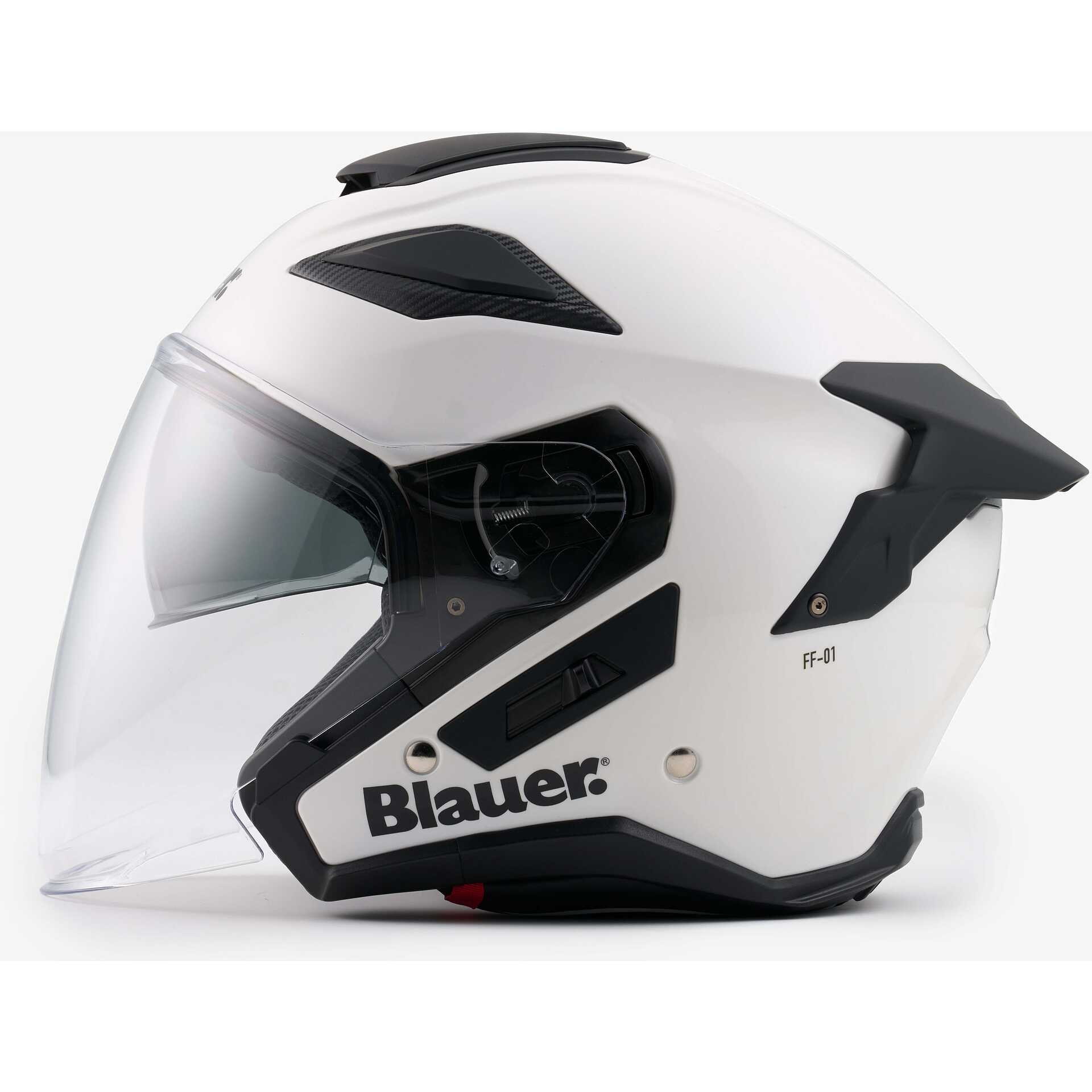 Casco BLAUER  JJ01 WHITE helmet casque