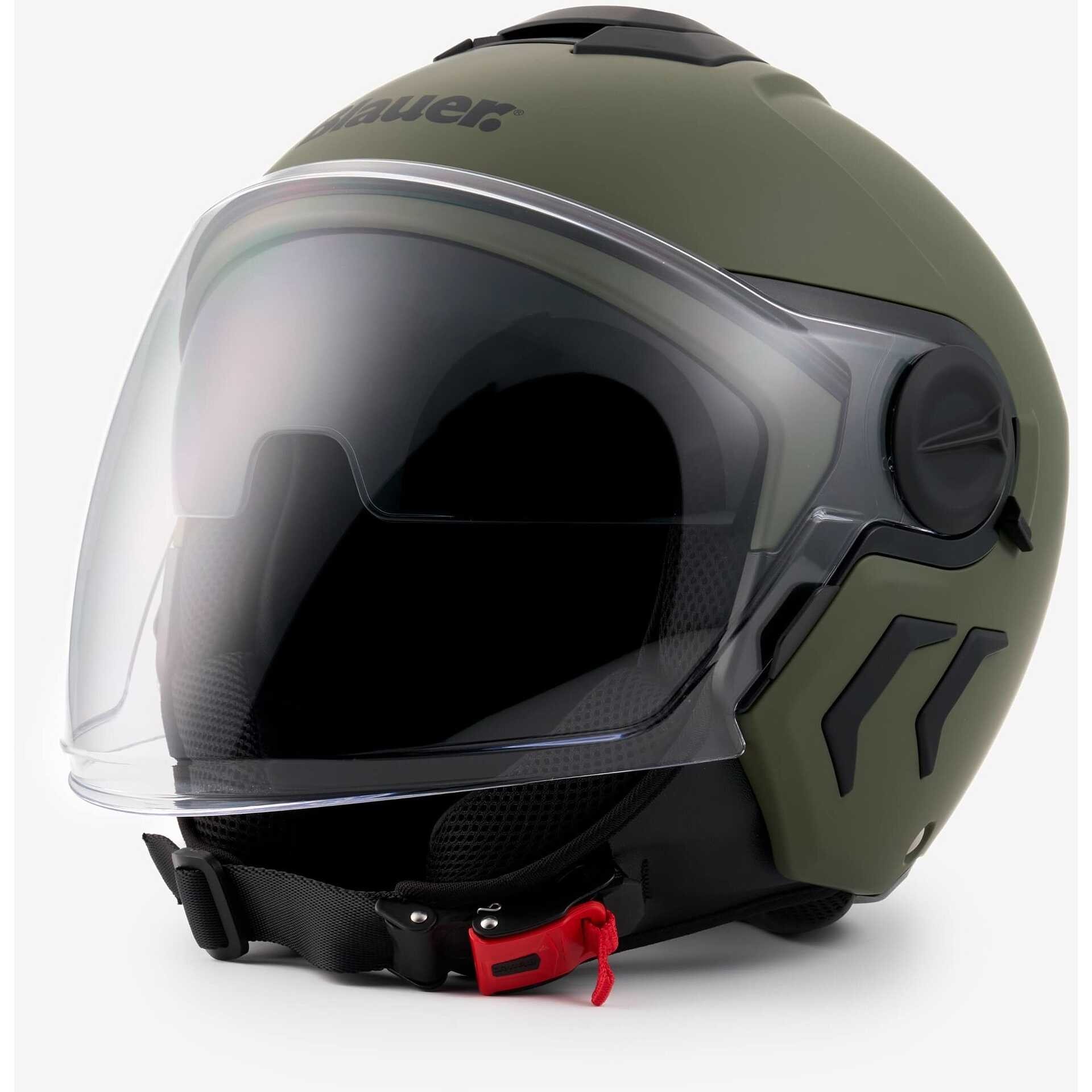 Casco BLAUER  DJ-01 GREEN MATT helmet casque