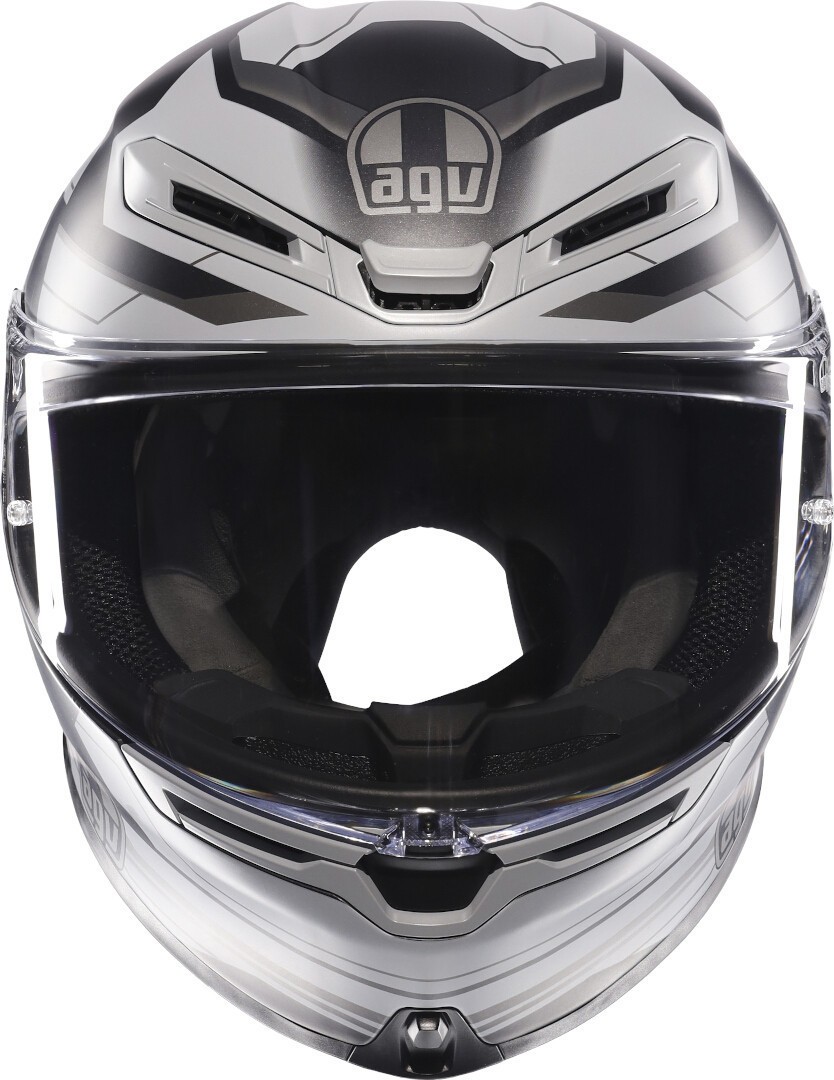 Casco integrale Agv K6 S Ultrasonic Matt Black/grey helmet casque