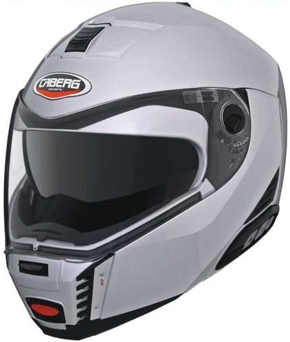 Casco modulare Caberg sintesi silver helmet casque