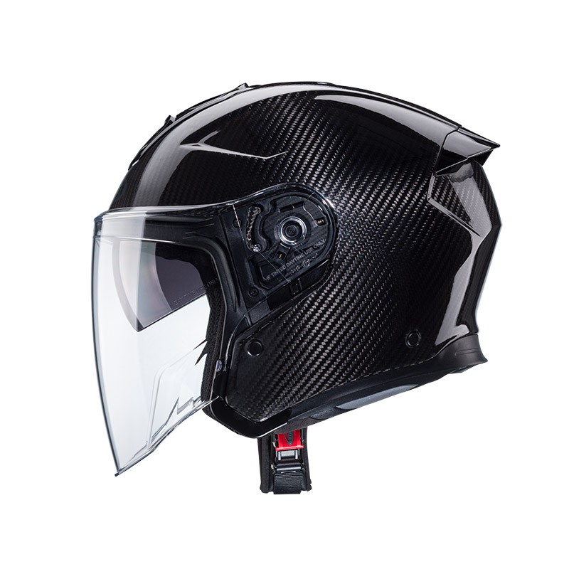 Casco jet Moto Caberg Flyon II carbon nero helmet