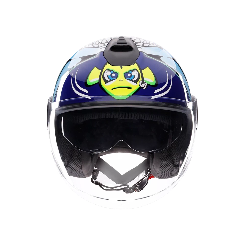 Casco Agv jet Eteres Valentino Rossi Misano 2015 helmet casque