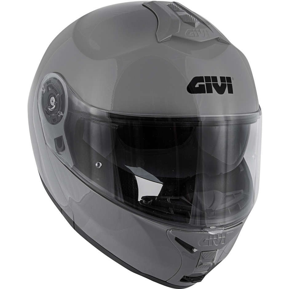 Casco modulare Givi HX20 Expedition grey gloss helmet casque