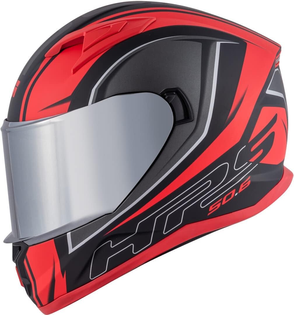 Casco integrale Givi 50.6 Stoccarda blades matt black red helmet casque
