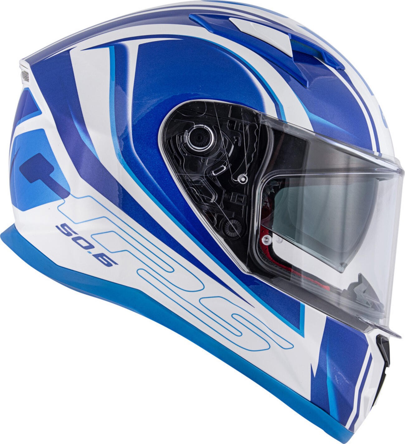Casco integrale Givi 50.6 Stoccarda blades white blue casque