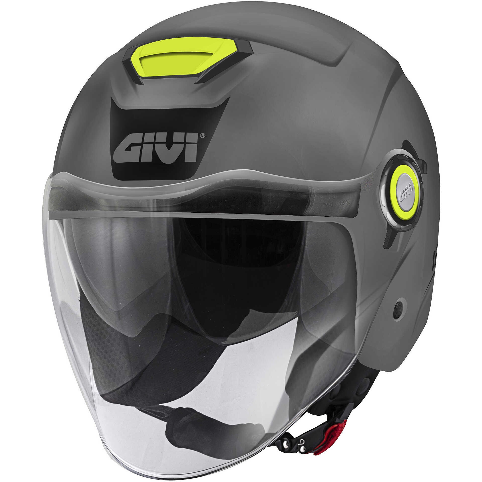 Casco Givi 12.5 glossy grey helmet casque