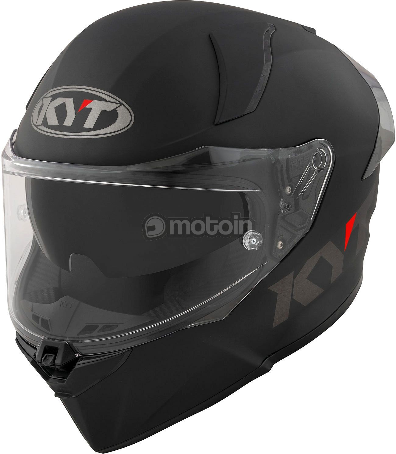Casco integrale KYT R2R matt black helmet Casque