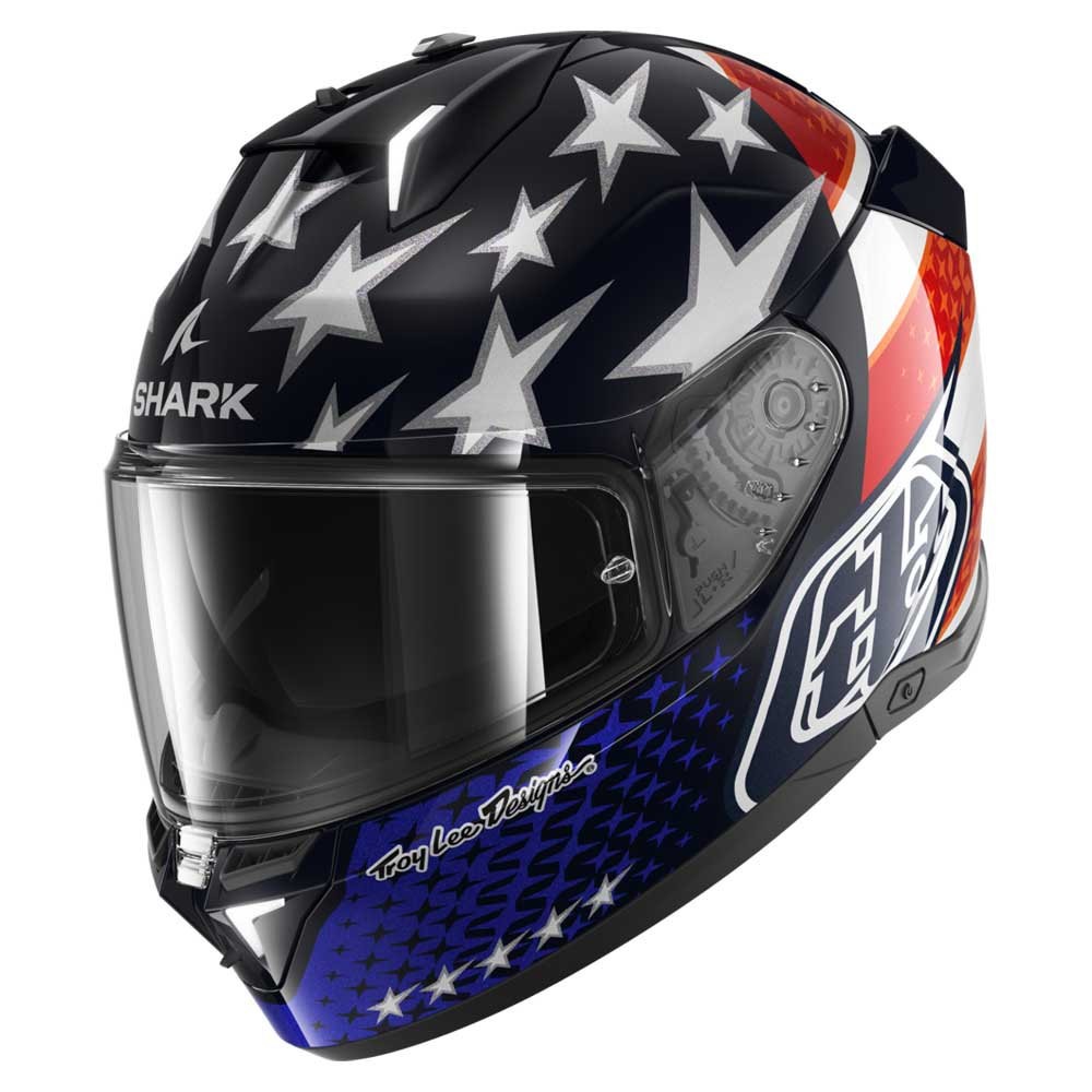 Casco integrale Shark SKWAL i3 Blank SP USA Flag BRW helmet casque