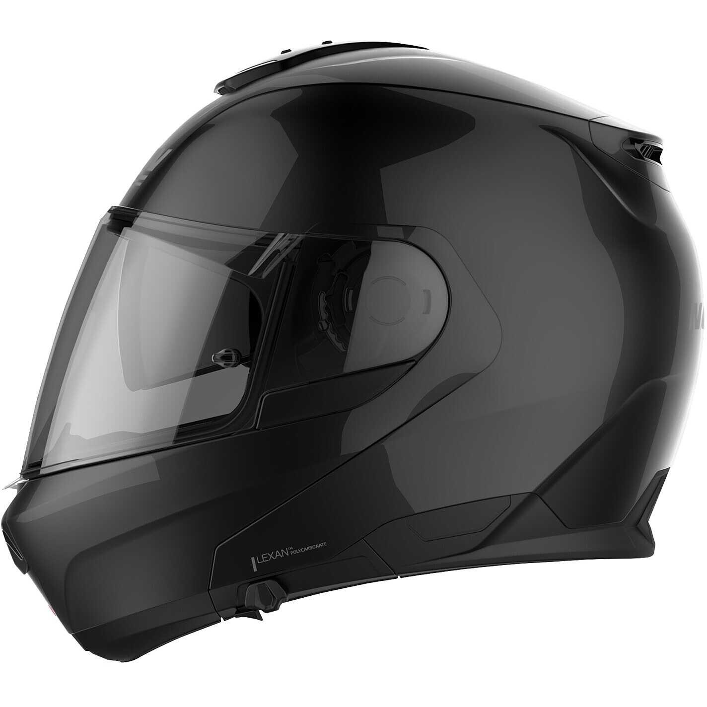 Casco modulare Nolan N100-6 Classic Black glossy helmet casque