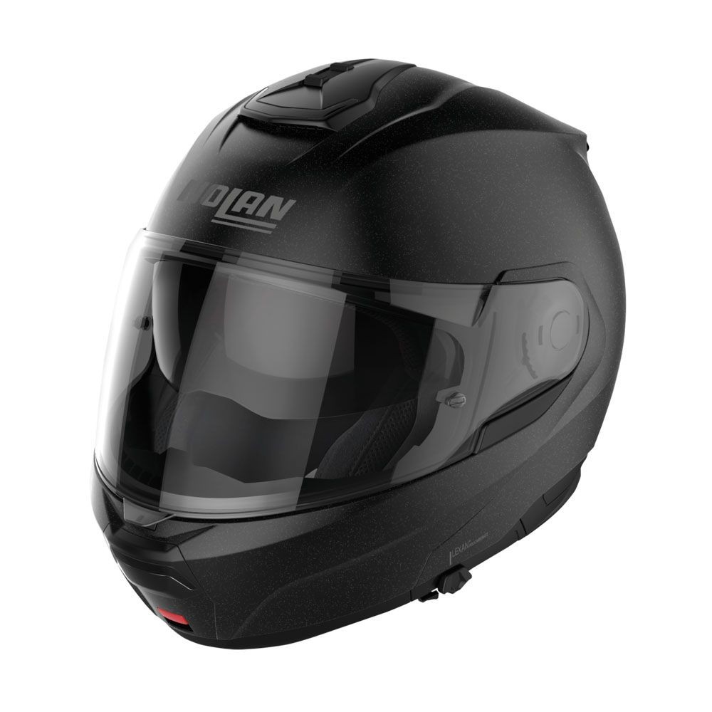 Casco modulare Nolan N100-6 Classic flat black helmet casque