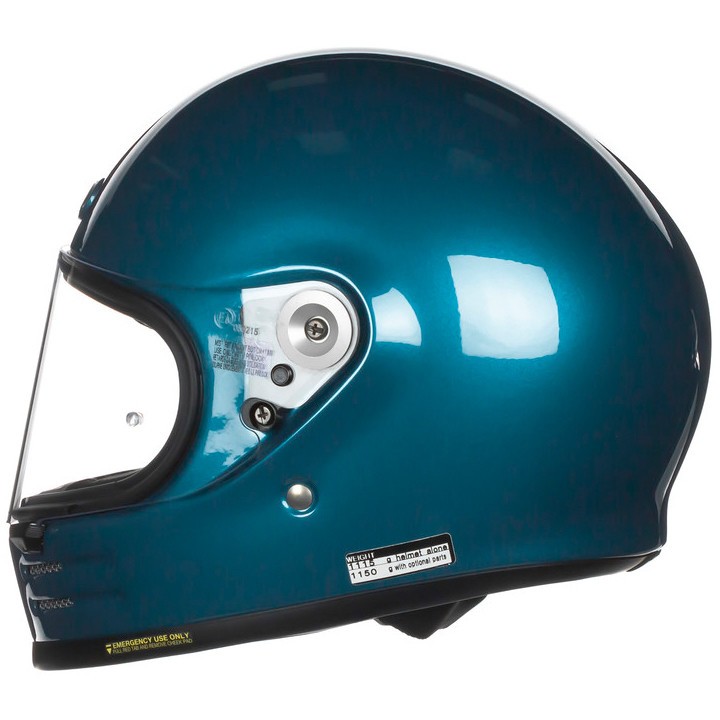 Casco integrale SHOEI Glamster 6 Laguna Blue helmet casque
