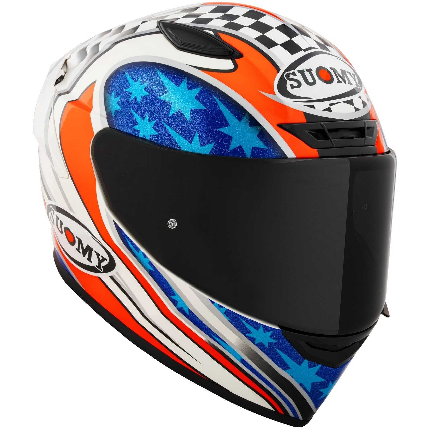 Casco integrale Suomy Track-1 Troy Bayliss Replica 2002 helmet casque