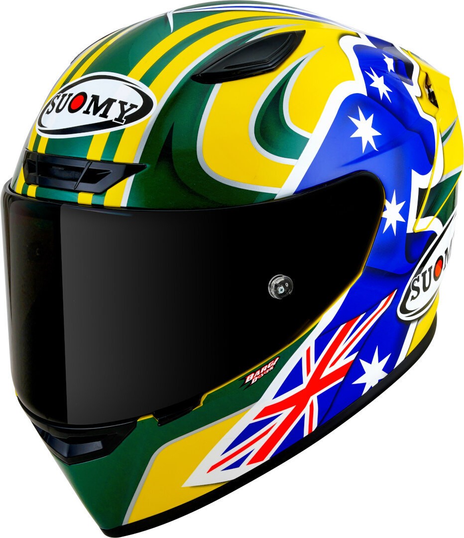 Casco integrale Suomy Track 1 Troy Bayliss Replica 2005 helmet casque