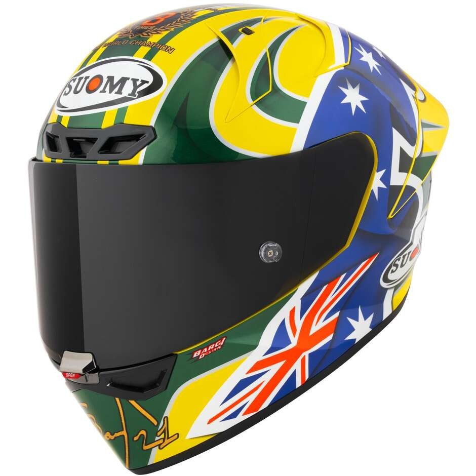 Casco integrale Suomy S1-XR GP Troy Bayliss Replica 2005 helmet casque