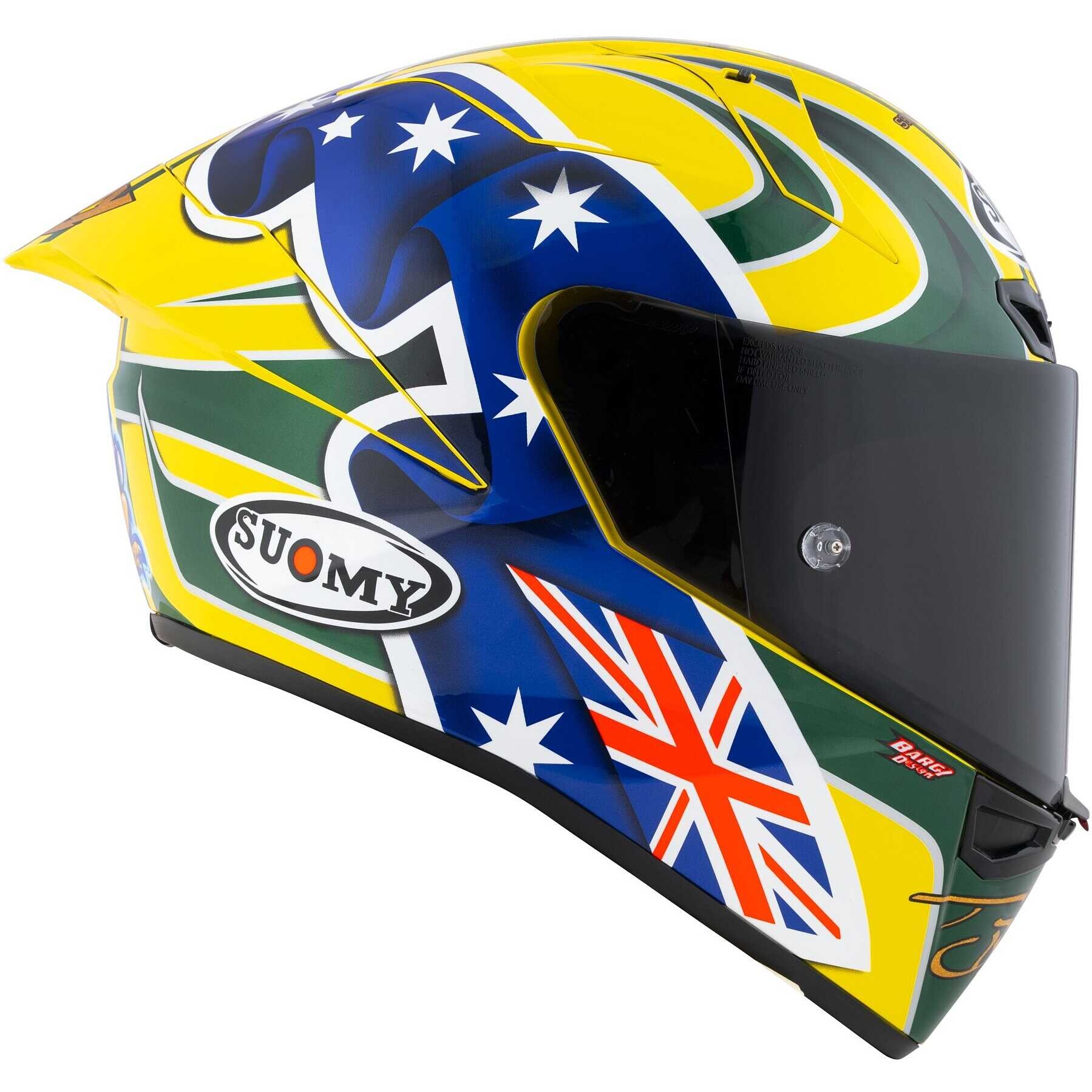 Casco integrale Suomy S1-XR GP Troy Bayliss Replica 2005 helmet casque