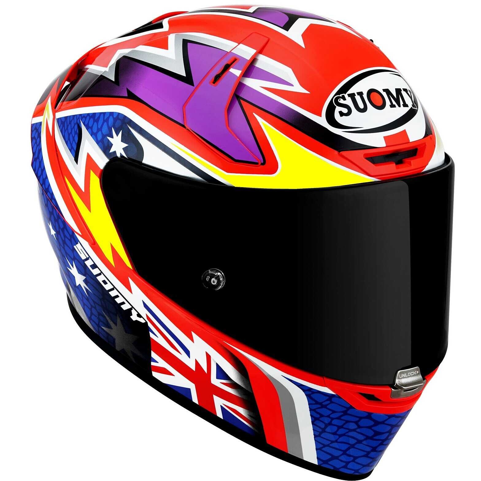 Casco integrale Suomy SR GP EVO Legacy helmet casque