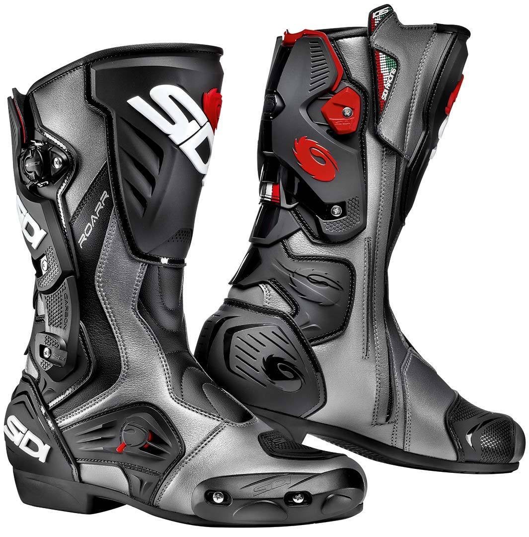 Stivali Sidi uomo Roarr anthracite nero boots