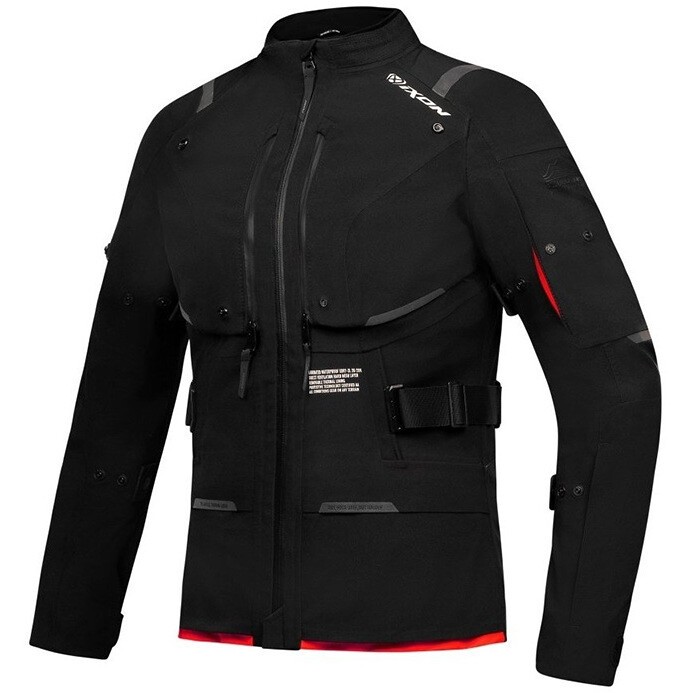 Giacca Ixon lady M-Skeid Black red jacket moto