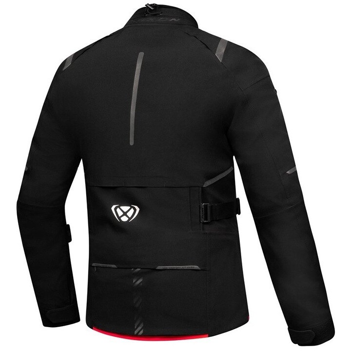 Giacca Ixon lady M-Skeid Black red jacket moto