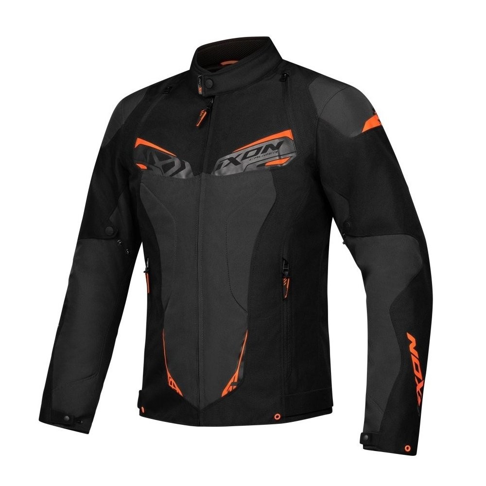 Giacca uomo Ixon Caliber black anthracite orange jacket