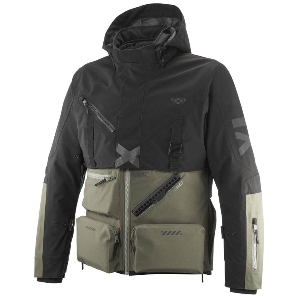 Giacca uomo Ixon Etna kaki black jacket