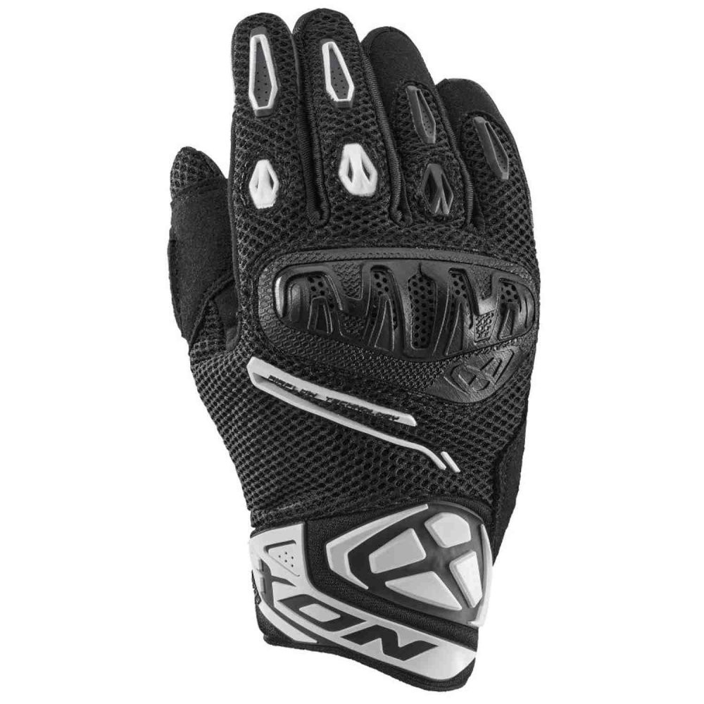 Guanti Ixon Mirage Airflow Lady black white estivo gloves
