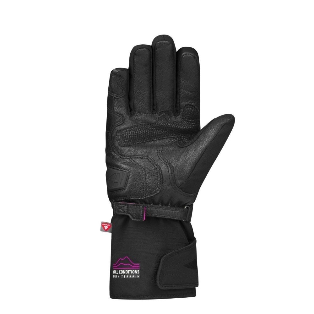 Guanti Ixon Pro Rescue 3 Lady black fucsia invernale lungo gloves