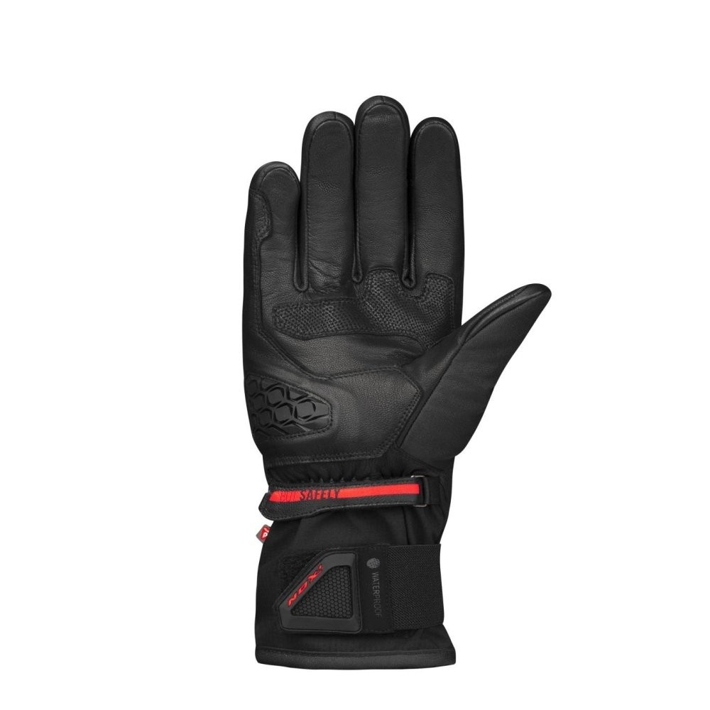 Guanti Ixon Pro Ragnar uomo black bright red invernale lungo gloves