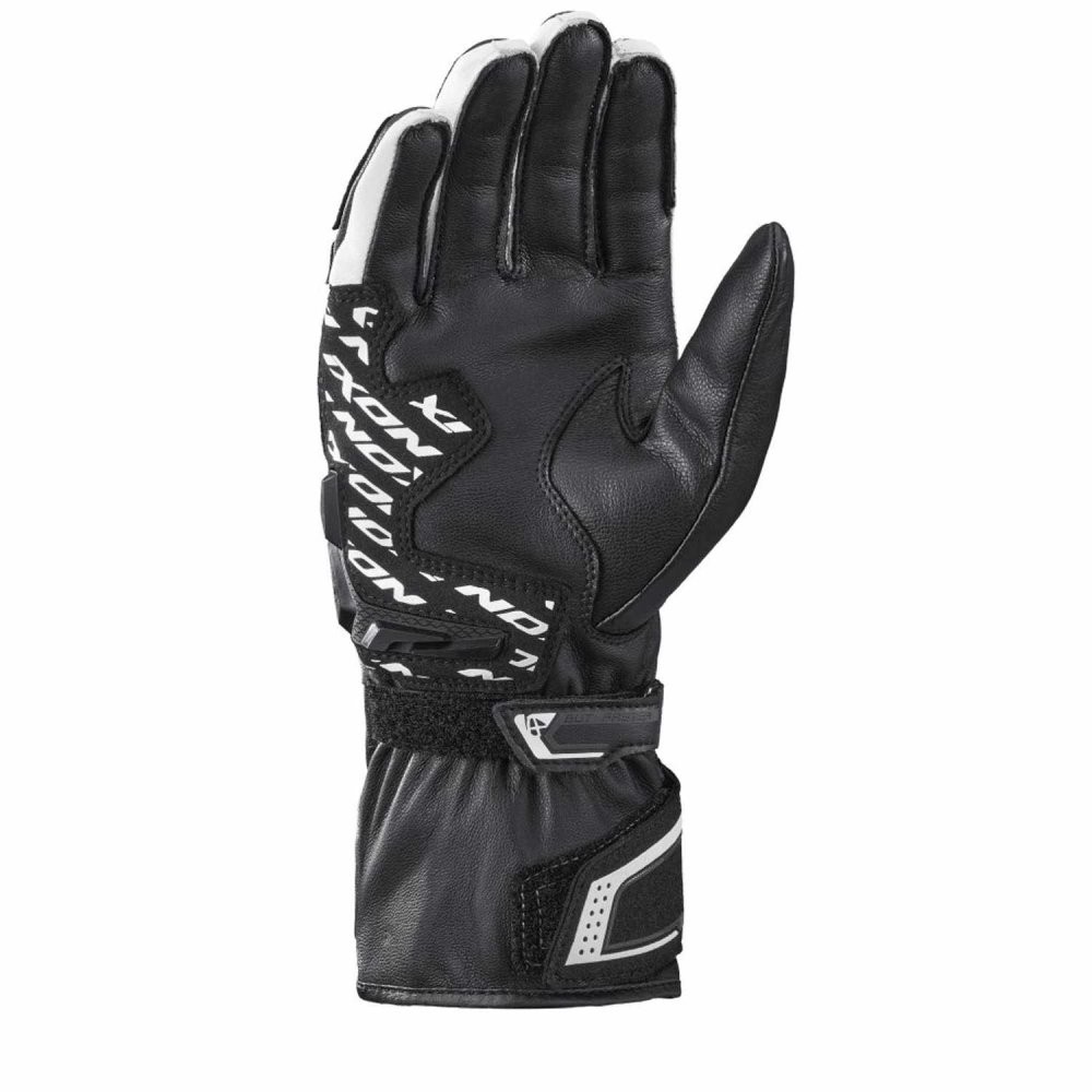 Guanti Ixon Thund uomo black white estivo lungo gloves