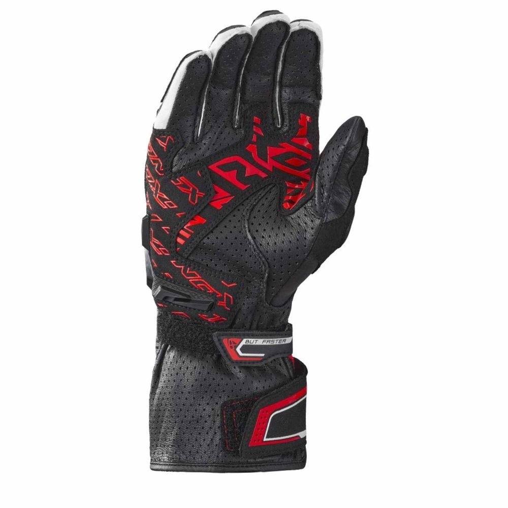 Guanti Ixon Thunder Air uomo black red white gloves