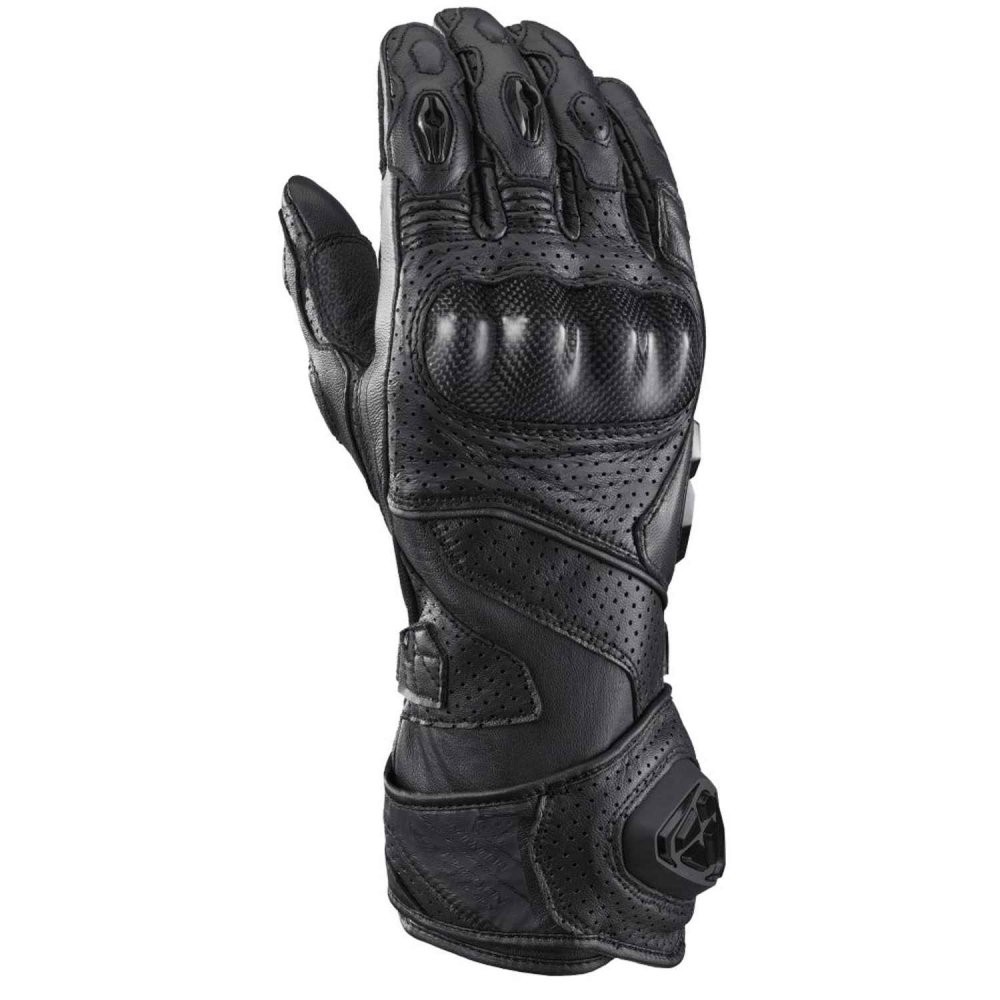 Guanti estivi Ixon Tornado Air uomo black gloves