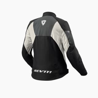 Giacca donna Revit control h2o Black Silver Lady jacket moto winter