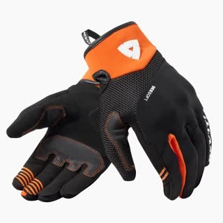 Guanti Revit Endo black orange gloves