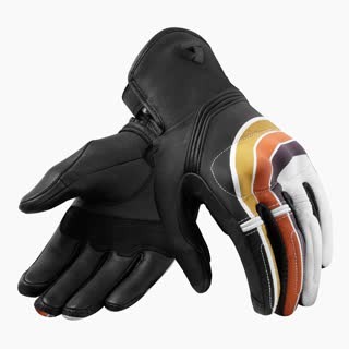 Guanti pelle Revit REDHILL YELLOW ORANGE gloves