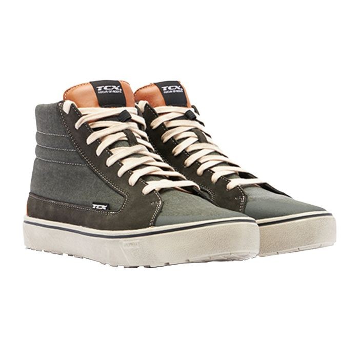 Scarpe moto Tcx Street 3 Air verde caramelo cafe Green Caramel Cafe shoes