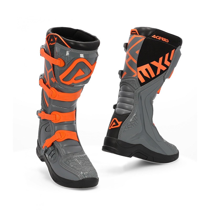 Stivali cross Acerbis X-Team Grey Orange boots