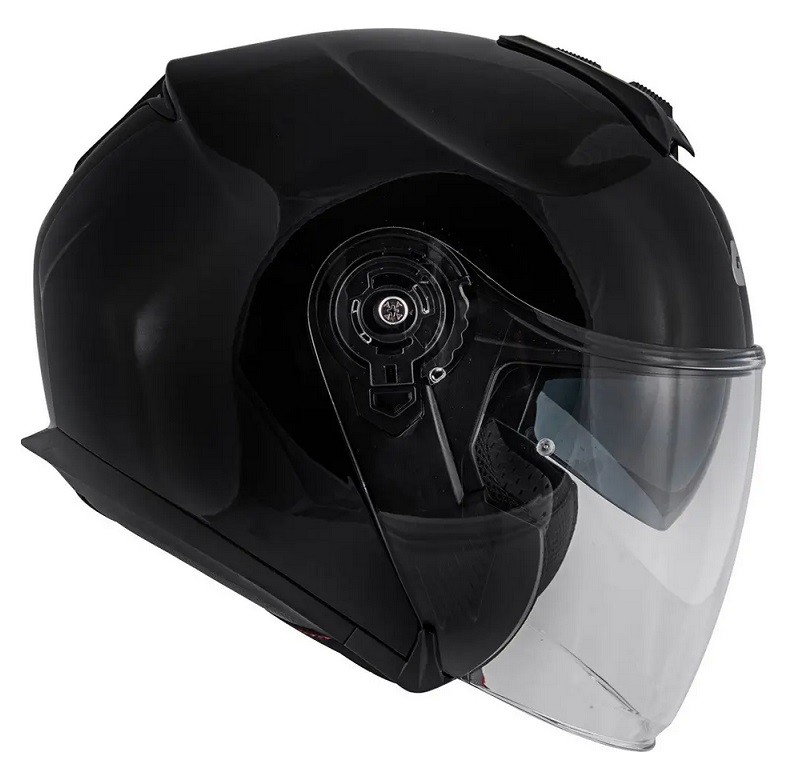 Casco jet Givi HX22 black gloss nero lucido helmet casque