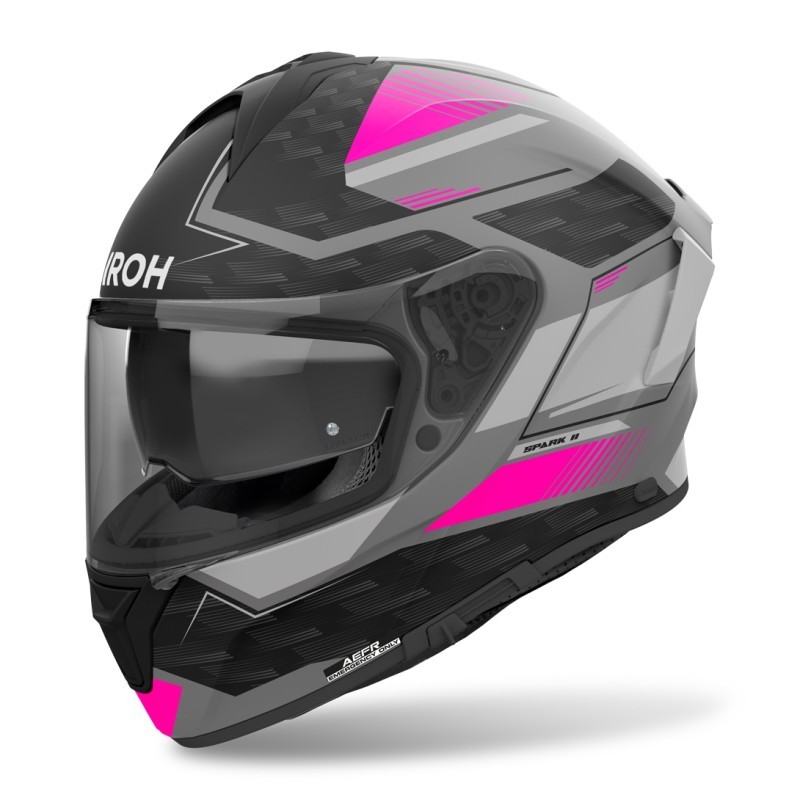 Casco integrale Airoh Spark 2 Zenith Rosa Opaco helmet casque