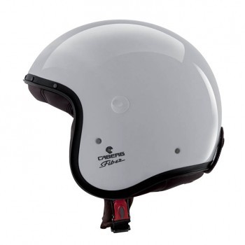 Casco jet Vintage Caberg Freeride X white scrambler custom cafe racer helmet