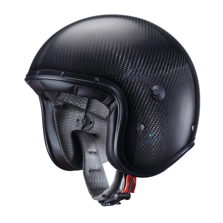 Casco jet carbonio Vintage Caberg Freeride X carbon scrambler custom cafe racer helmet