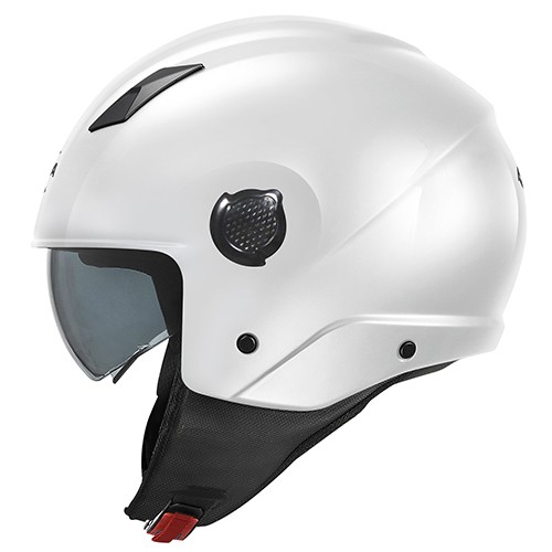 Casco Jet Kappa Kv58 Bianco Lucido helmet