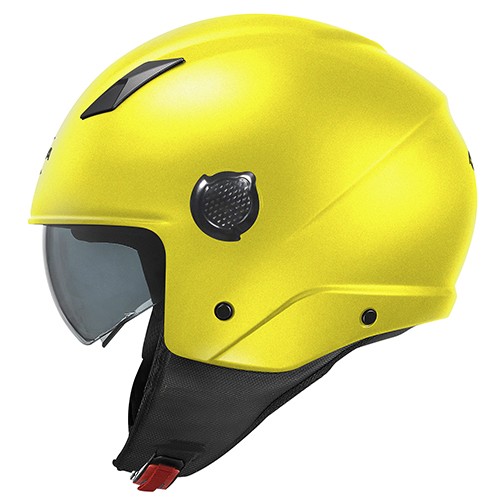 Casco Jet Kappa Kv58 Giallo Metallizzato Opaco helmet