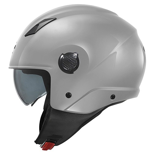 Casco Jet Kappa Kv58 Grigio Lucido helmet