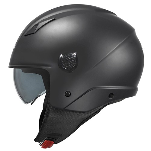 Casco Jet Kappa Kv58 Black matt helmet