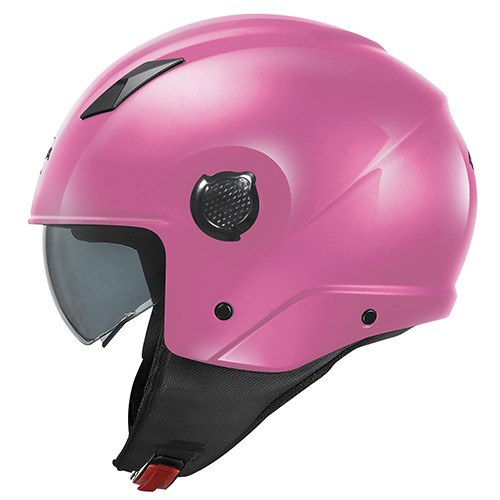 Casco Jet Kappa Kv58 Rosa Lucido helmet